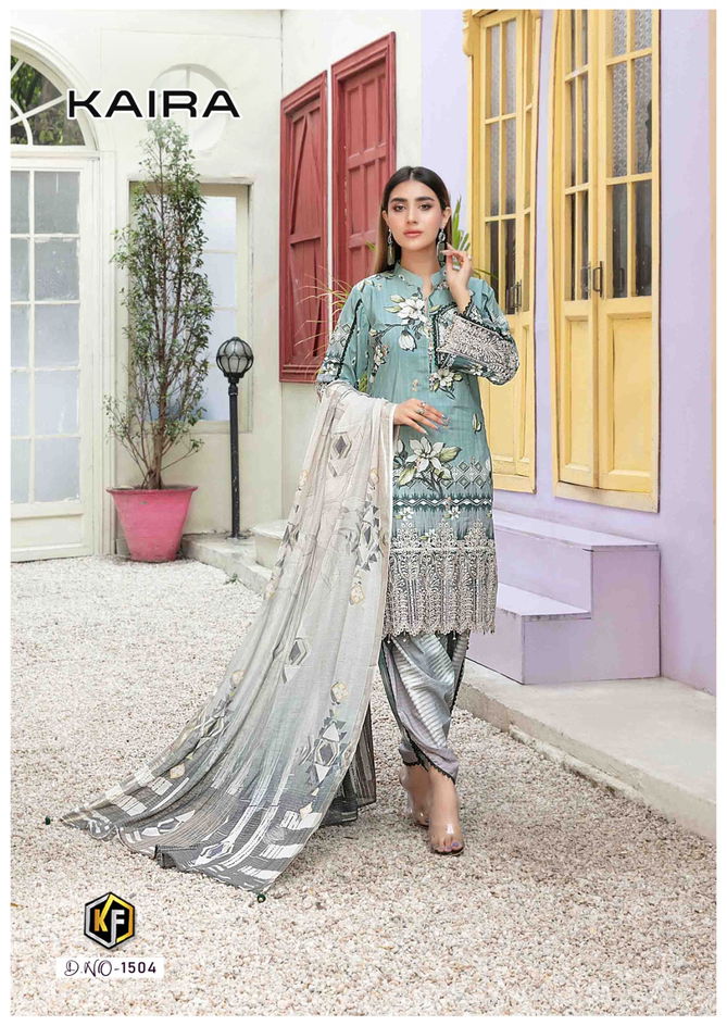 Keval Kaira Vol 15 Karachi Cotton Dress Material Catalog
